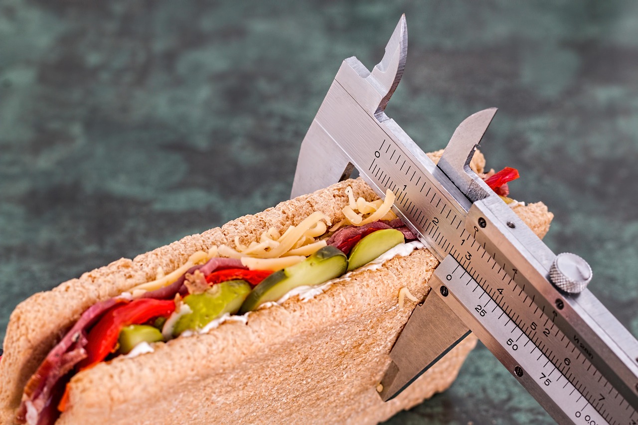 食事のカロリーを記録するイメージ